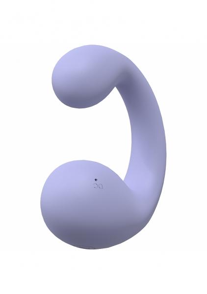 Loveline Playful 10 Speed Dual Motor Vibe Sealed Silicone Rechargeable Submersible Lavender