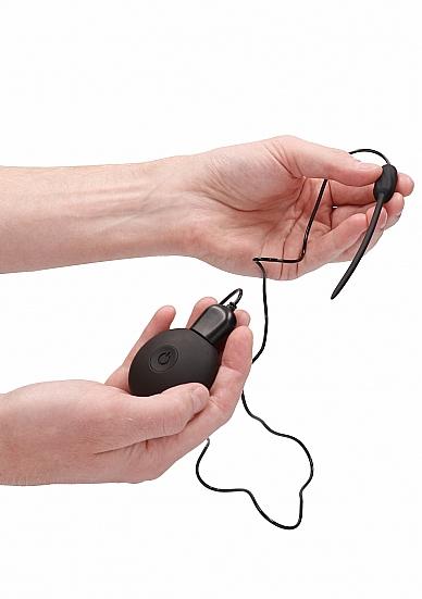 Silicone Rechargeable Vibrating Plug Remote Controlled - Urethra