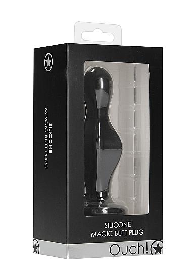 Ouch Diamond Shape Butt Plug Black