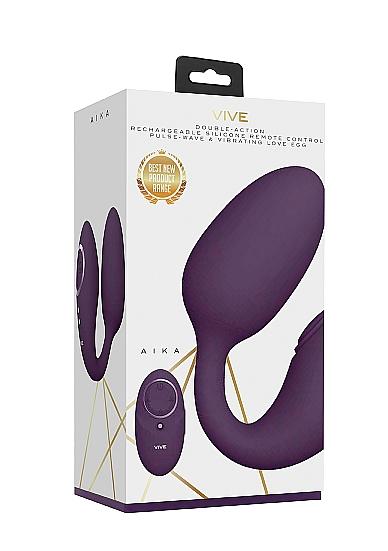 Vive Aika Pulse Wave Egg Purple
