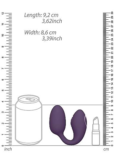 Vive Aika Pulse Wave Egg Purple