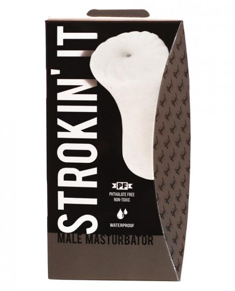 Strokin It Masturbator White