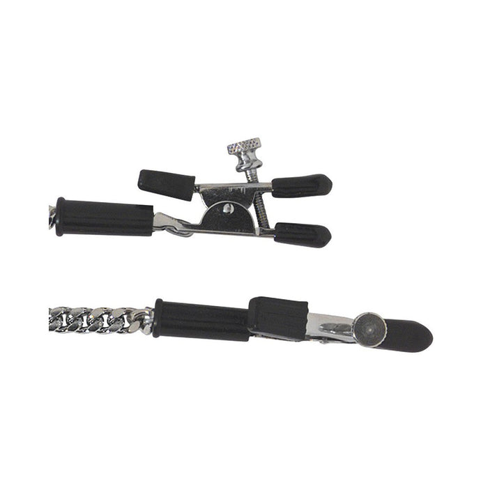Spartacus Nipple Clamps Rubber Tipped