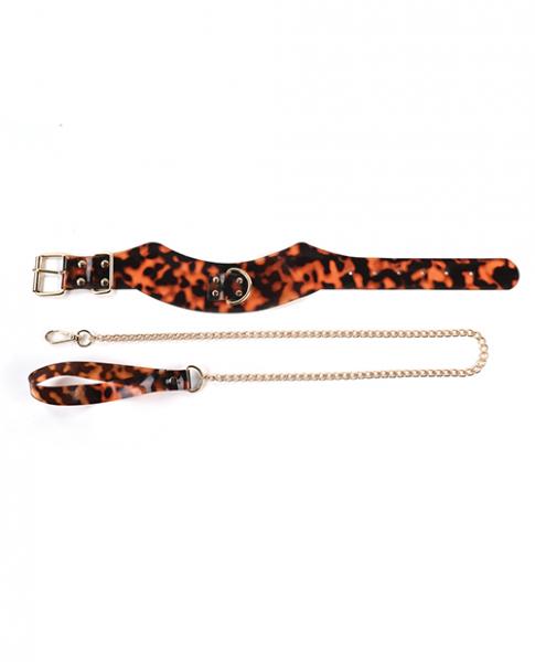 Sincerely Amber Collar And Leash
