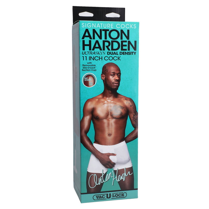 Signature Cocks Anton Harden 11 In. Ultraskyn Cock With Removable Vac-u-lock Suction Cup