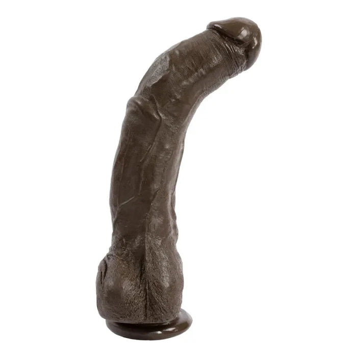 Black Thunder Realistic Cock 12 Inches Brown