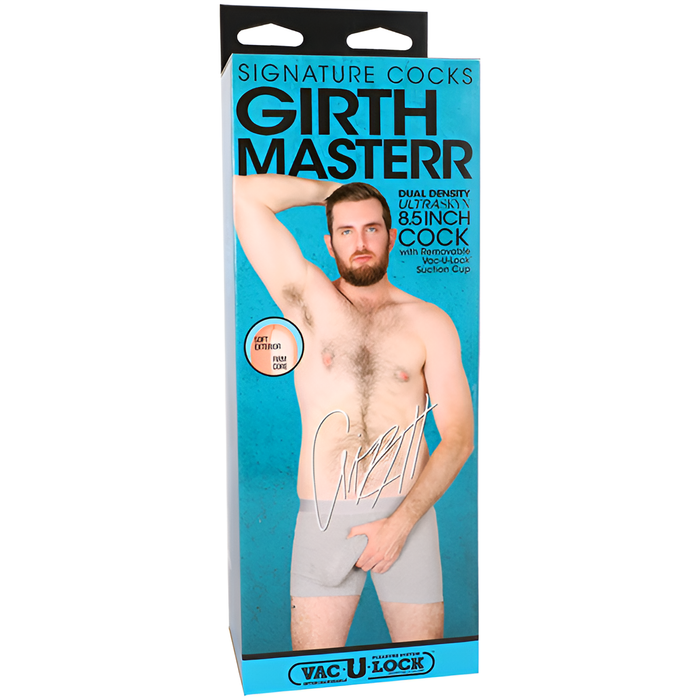 Signature Cocks Girthmasterr 8.5 In. Ultraskyn Vac-u-lock Dildo