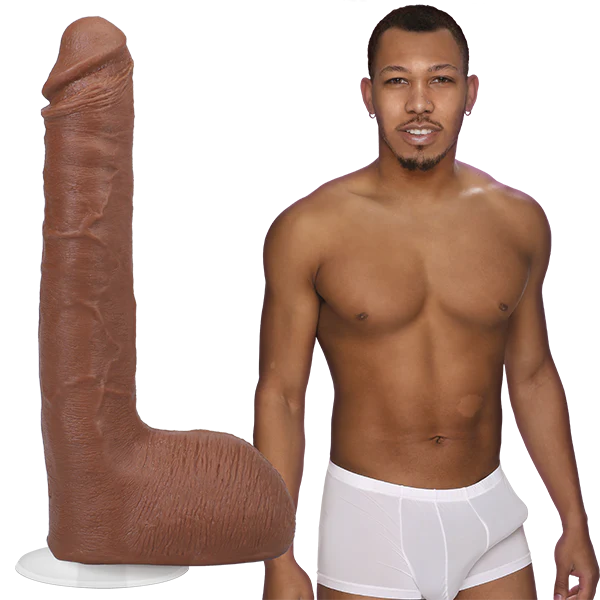 Signature Cocks Ricky Johnson 10-inch Ultraskyn Cock With Removable Vac-u-lock Suction Cup