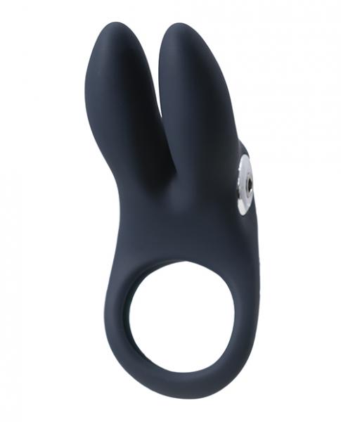 Vedo Sexy Bunny Rechargeable Ring - Just Black