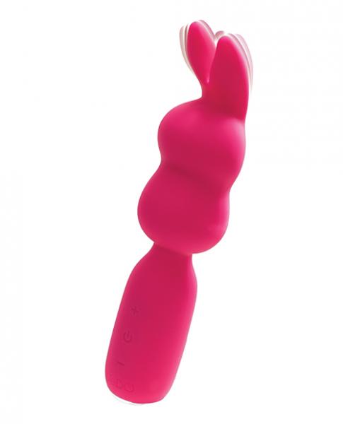 Vedo Hopper Bunny Rechargeable Mini Wand - Pink