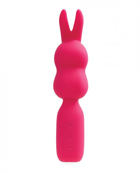 Vedo Hopper Bunny Rechargeable Mini Wand - Pink