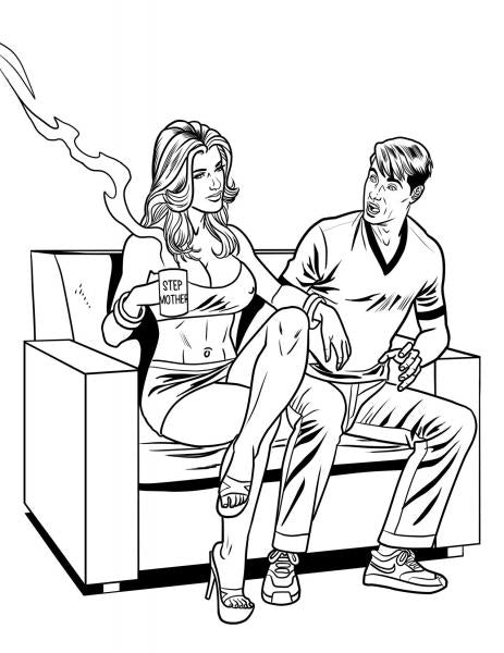 Wood Rocket The Milf Porn Adult Coloring Book