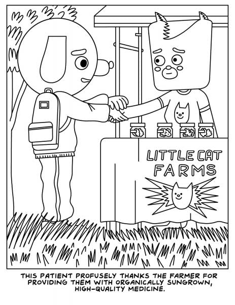 A Visit To The Cannabis Farm Coloring Book (net)