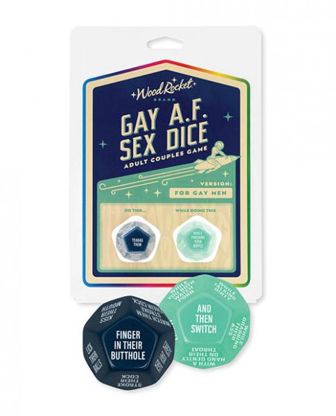 Gay Af Sex Dice: Gay Men