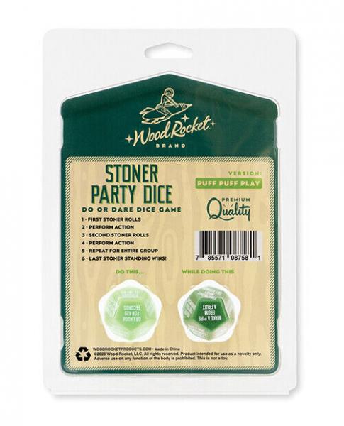 Stoner Party Dice: Puff Puff Play