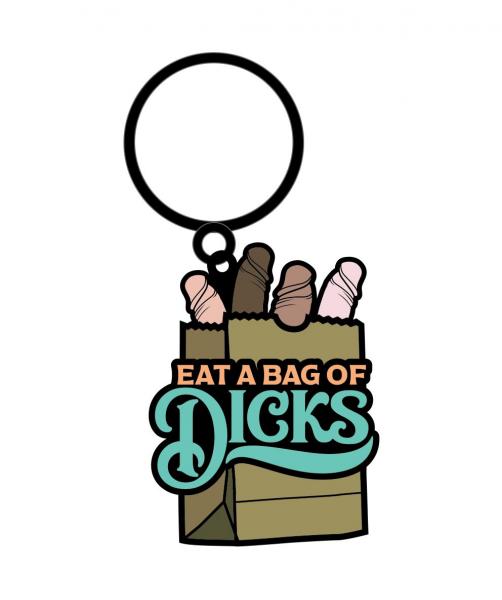 Sex Toy Keychain Eat A Bag Of Dicks