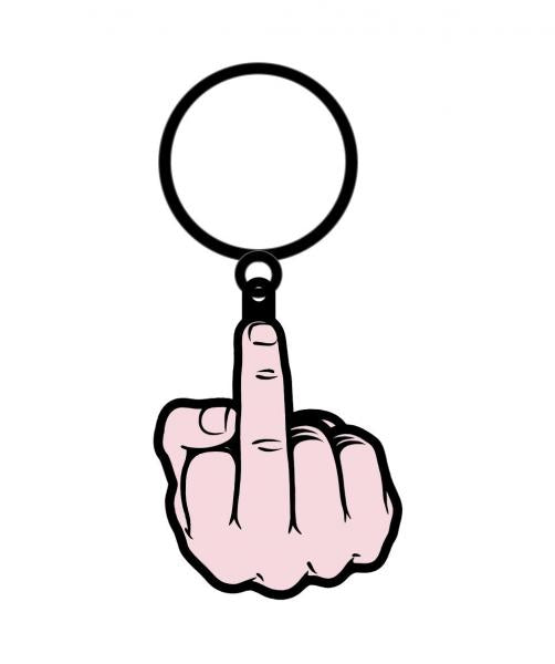 Sex Toy Keychain Middle Finger