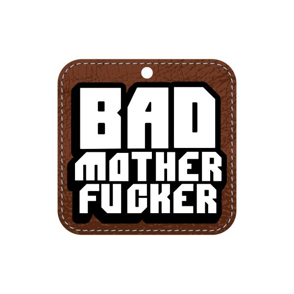 Wood Rocket Air Freshener Bad Mother Fucker
