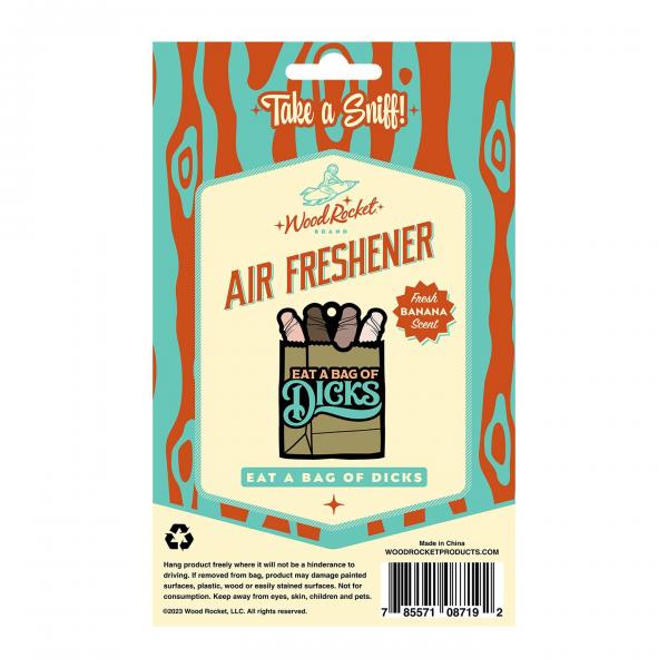 Wood Rocket Air Freshener Bag Of Dicks