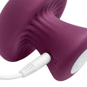 Cloud 9 Health & Wellness Plum Personal Mushroom Massager
