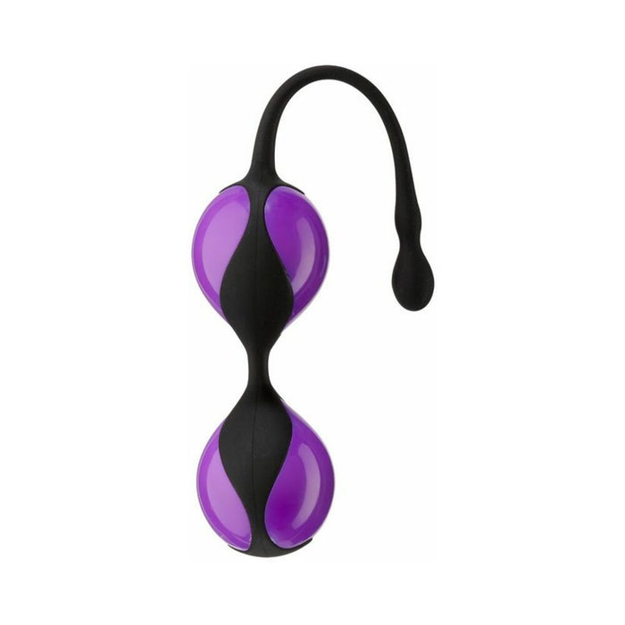 Cloud 9 Dual Density Real Touch Dildo with Balls 8 inches Brown