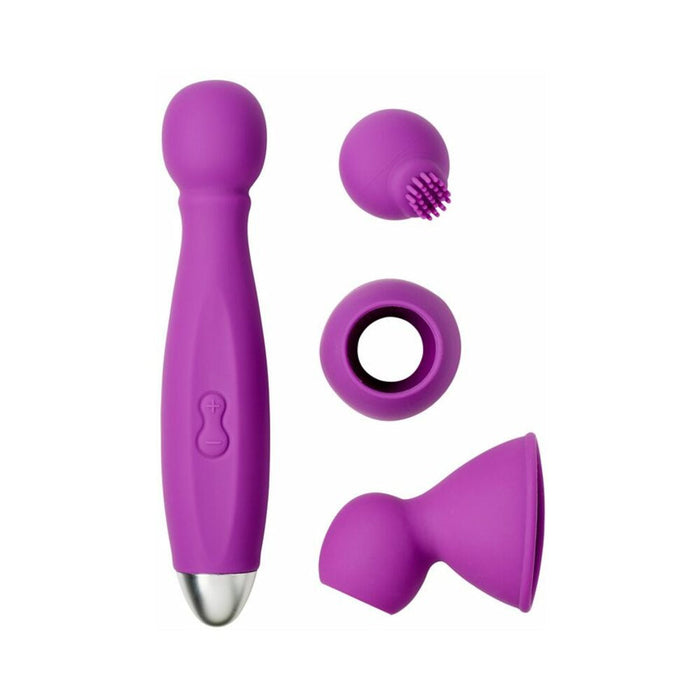 Pro Sensual Premium Silicone Dong Brown 8 inches with 3 C-Rings