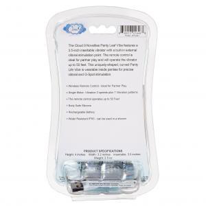 Cloud 9 Health & Wellness Wireless Remote Control Panty Leaf'' Vibe - Plum''