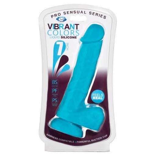 Cloud 9 Vibrant Colors 7 Blue Pro Sensual Line ''