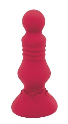 Sk Remote Vibe Floret Buttplug Red