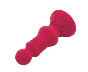 Sk Remote Vibe Floret Buttplug Red