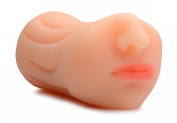 Sarah's Sexy Mouth Blow Job Stroker Beige