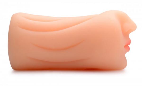 Sarah's Sexy Mouth Blow Job Stroker Beige