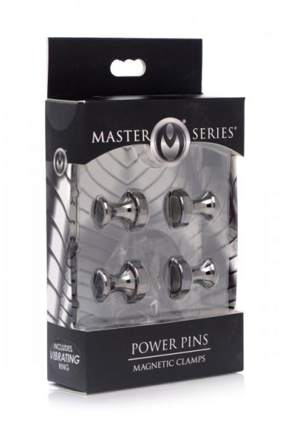 Power Pins Magnetic Nipple Clamps Set