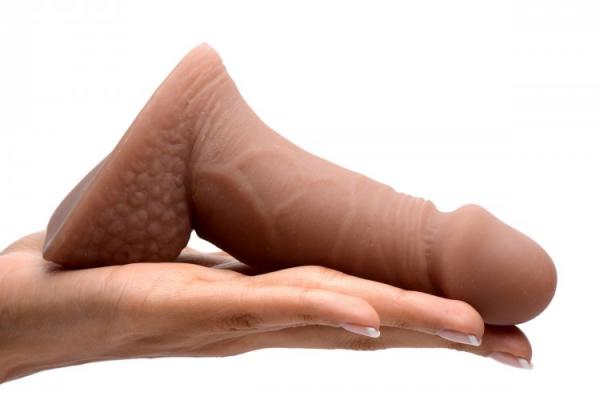 Bulge Packer Dildo Medium Brown