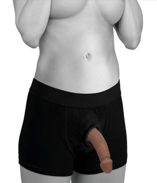 Bulge Packer Dildo Medium Brown