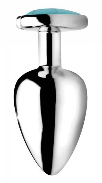 Booty Sparks Turquoise Heart Lg Plug