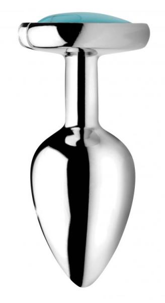 Booty Sparks Turquoise Heart Sm Plug