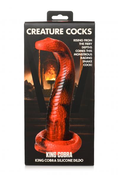 Creature Cocks King Cobra Red/blk