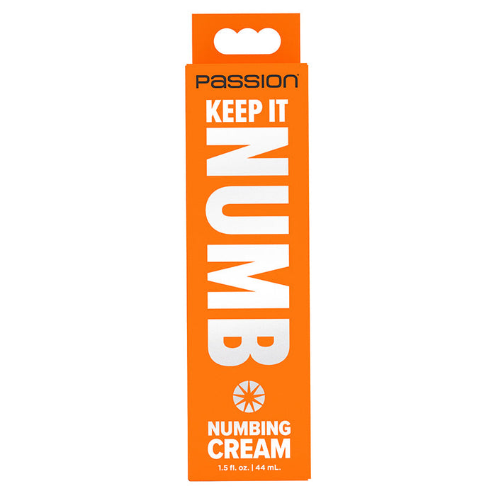 Passion Lubricants Keep It Numb Numbing Cream 1.5 oz.
