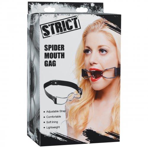 Strict Spider Mouth Gag O/S Black