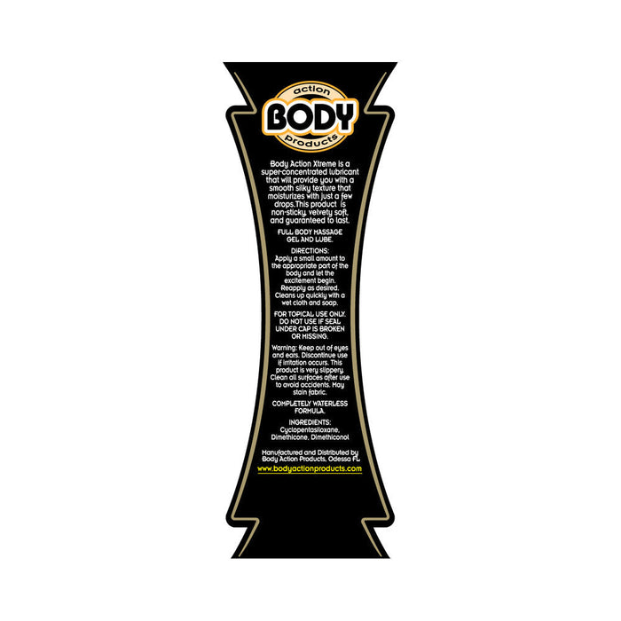 Body Action Extreme Glide Silicone Lubricant 8.5 Fl Oz