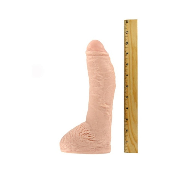 Basix Rubber Fat Boy 10 inches Dildo Beige