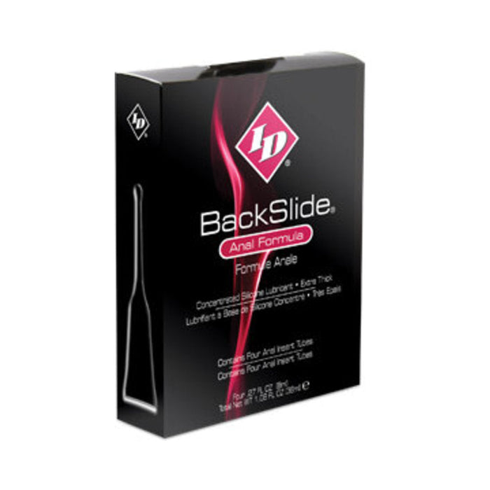 Id Backslide Silicone Anal Lubricant 4.4oz Flip Cap Bottle