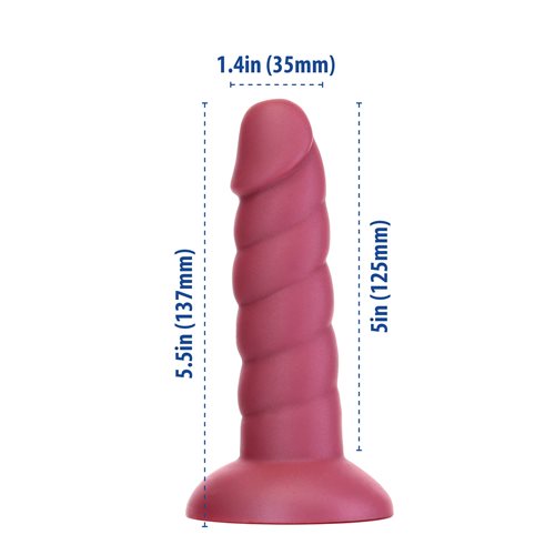 Addiction Unicorn Fantasy Dong 5.5 In. Pink With Powerbullet