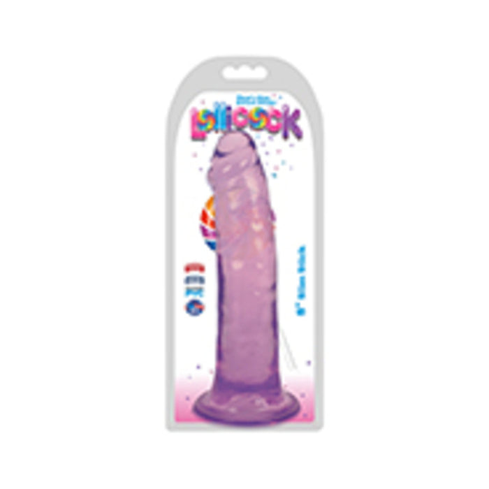 Lollicock 8 inches Slim Stick Dildo Suction Cup