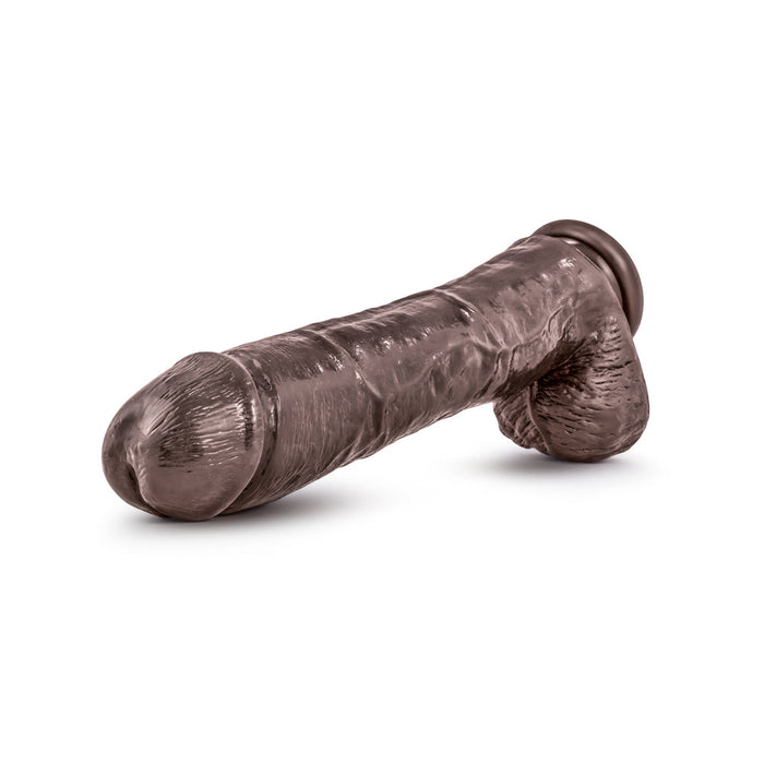 Mr Savage 11.5 inches Dildo with Suction Cup Brown