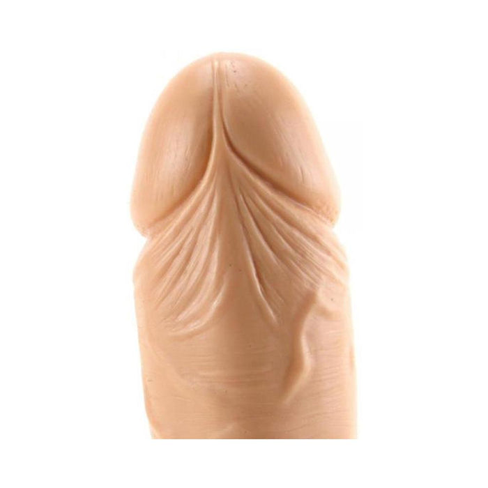 9'' Big Boy Dong Balls W/Suction Cup - Beige