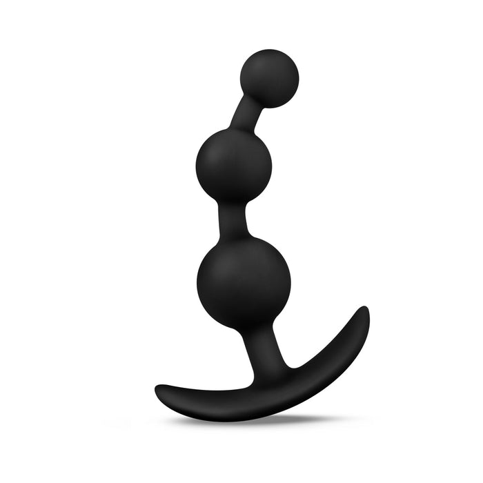 Anal Adventures Platinum Small Anal Beads Black