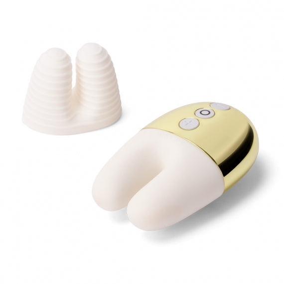 Le Wand Double Vibe White Gold