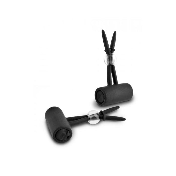 Fetish Fantasy Limited Edition - Vibrating Silicone Nipple Lassos